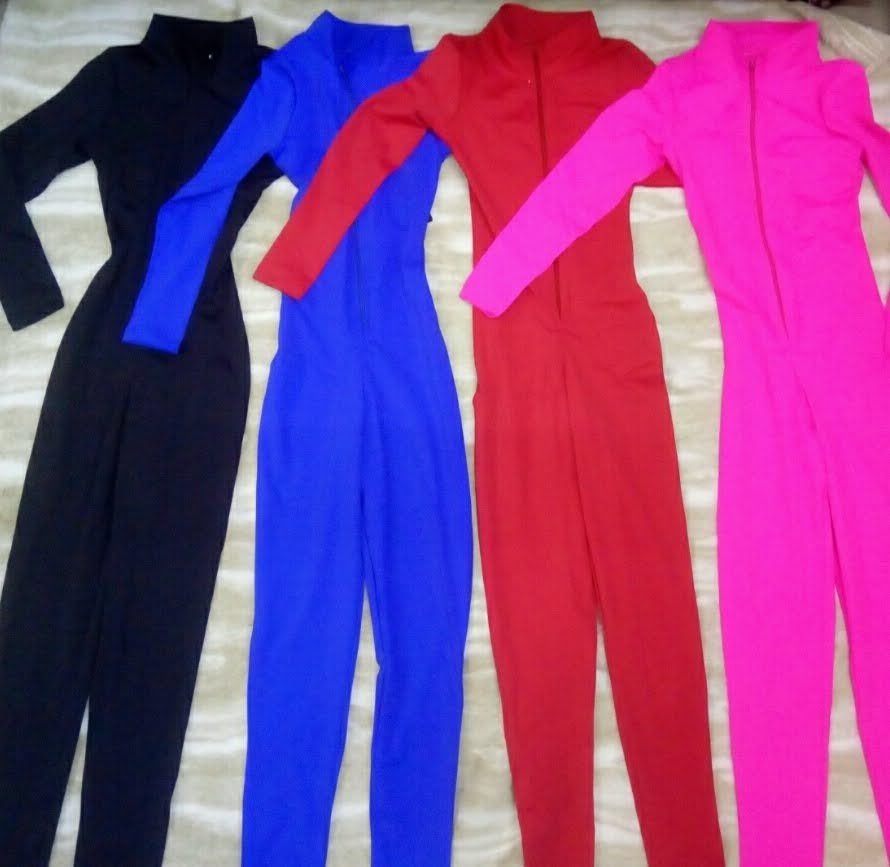 Jumpsuit de manga larga