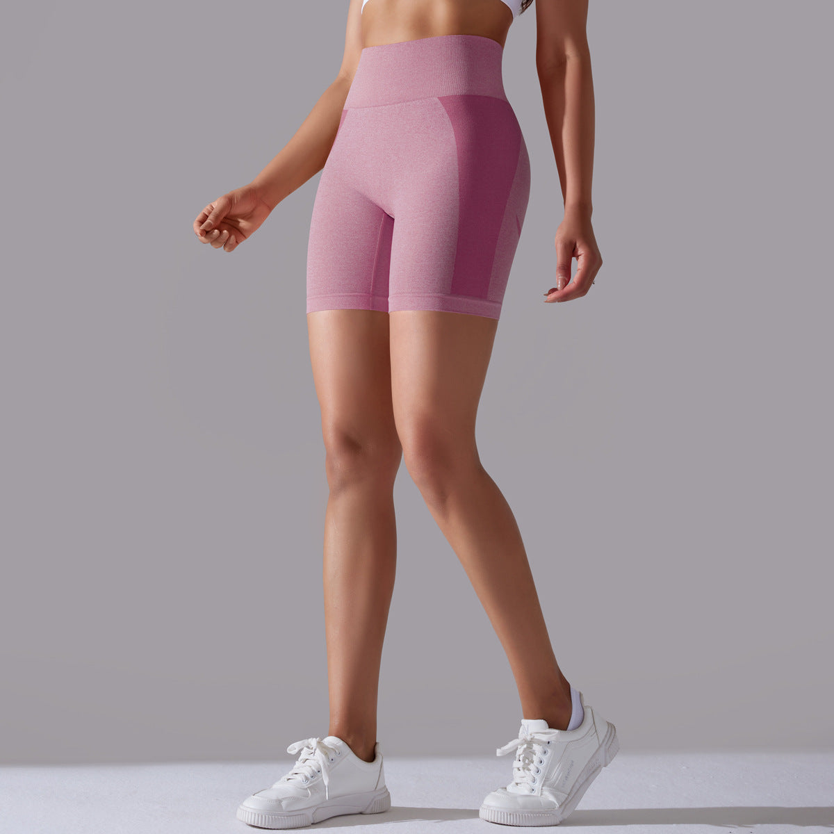 pantalones cortos de yoga de cintura alta para correr