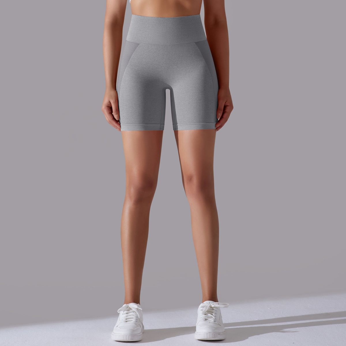 pantalones cortos de yoga de cintura alta para correr