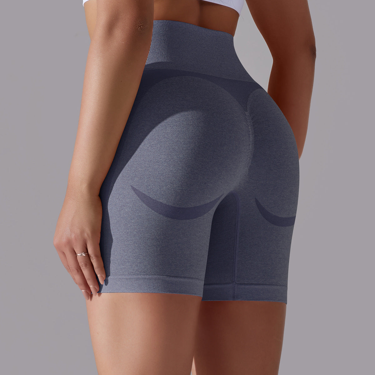 pantalones cortos de yoga de cintura alta para correr