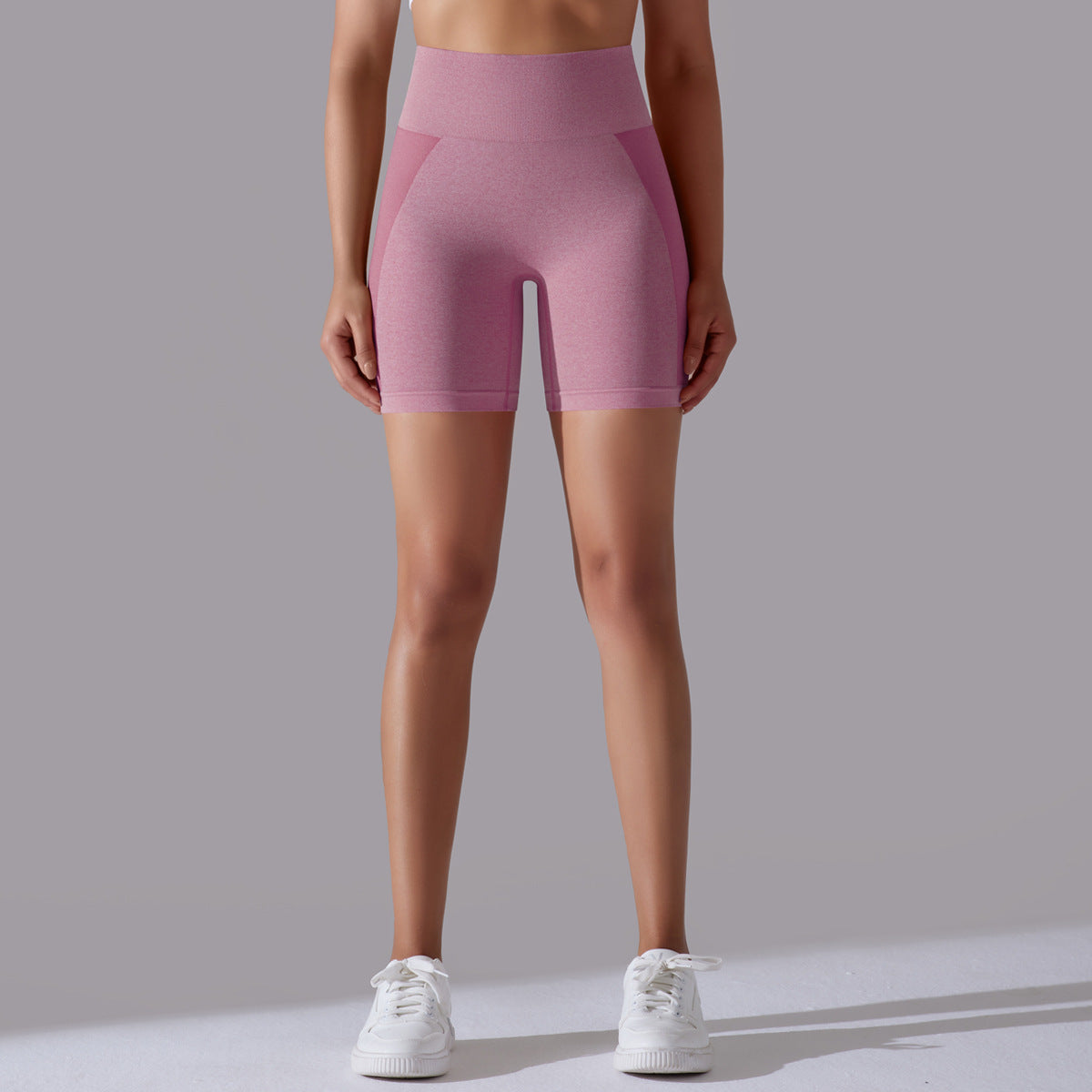 pantalones cortos de yoga de cintura alta para correr