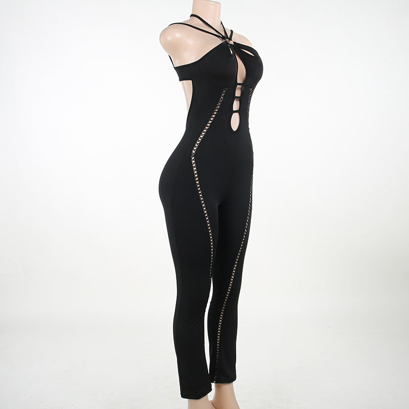 Jumpsuit Halter cuello Sexy