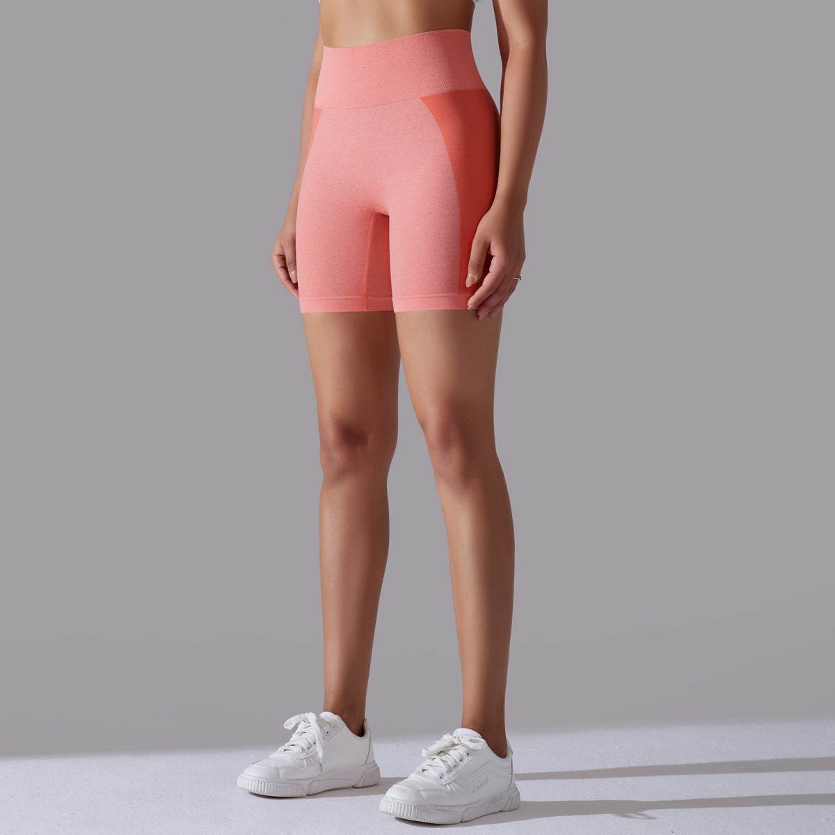 pantalones cortos de yoga de cintura alta para correr