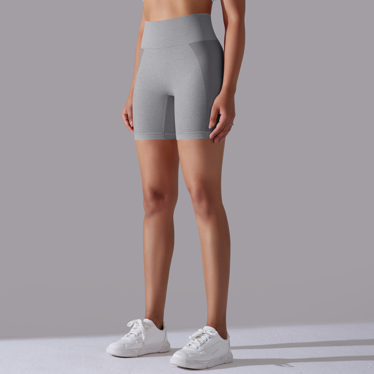 pantalones cortos de yoga de cintura alta para correr