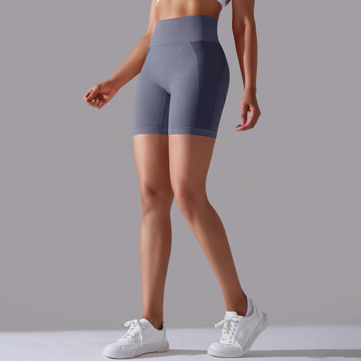 pantalones cortos de yoga de cintura alta para correr