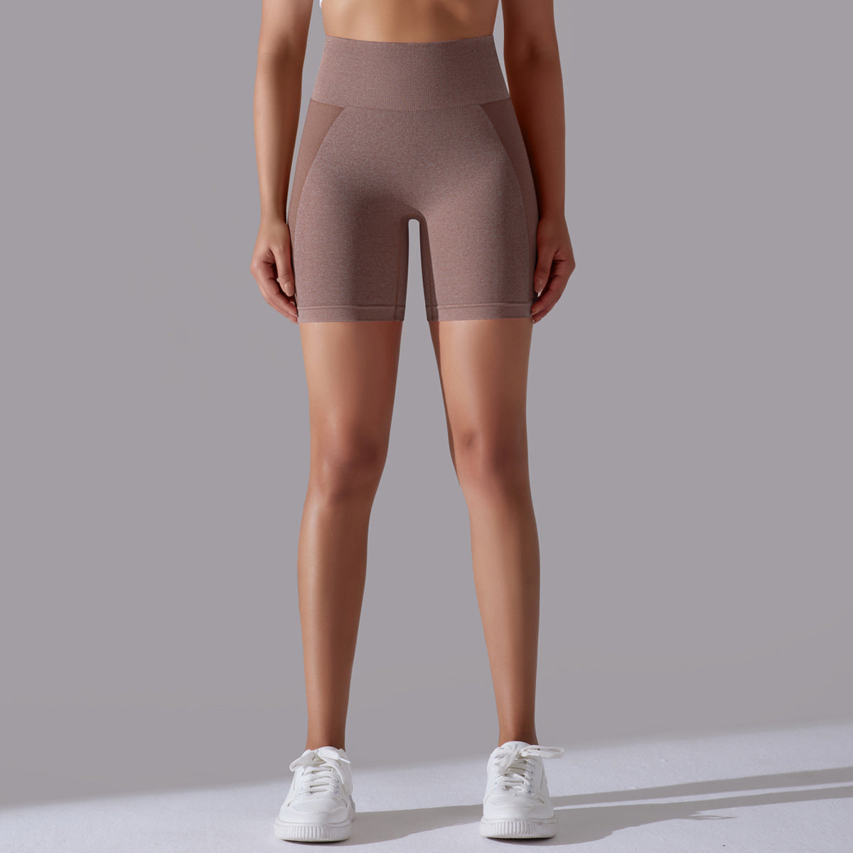 pantalones cortos de yoga de cintura alta para correr