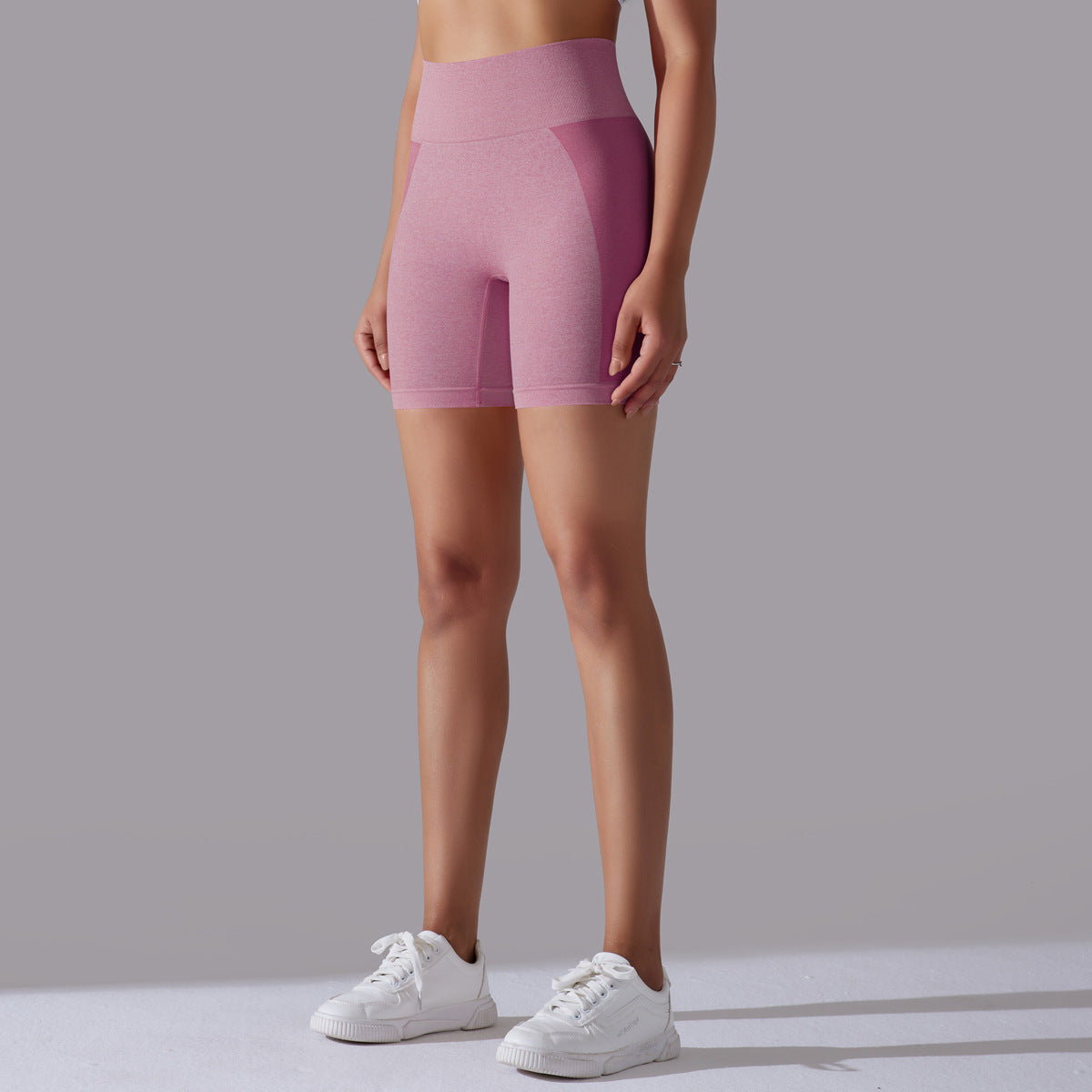 pantalones cortos de yoga de cintura alta para correr