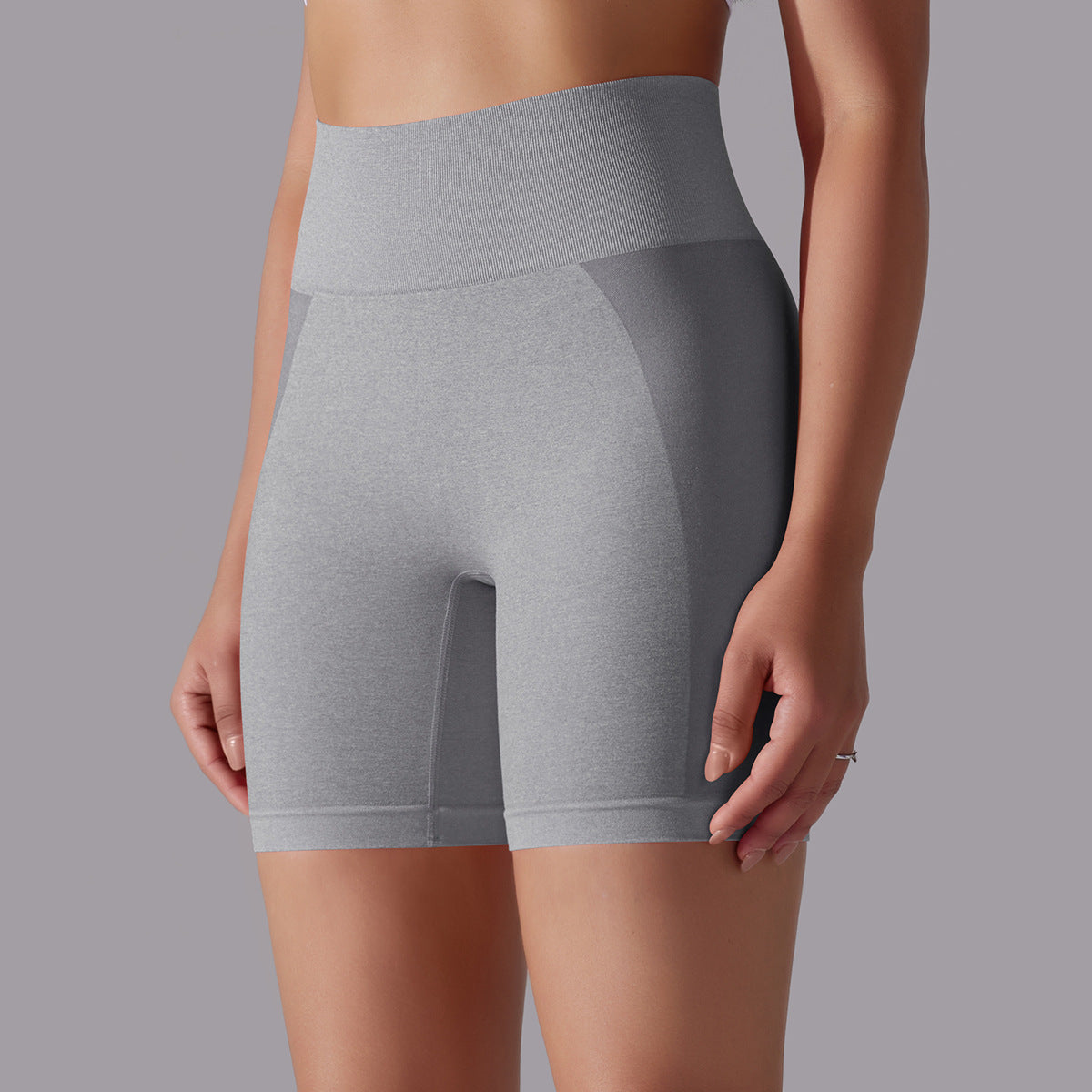 pantalones cortos de yoga de cintura alta para correr